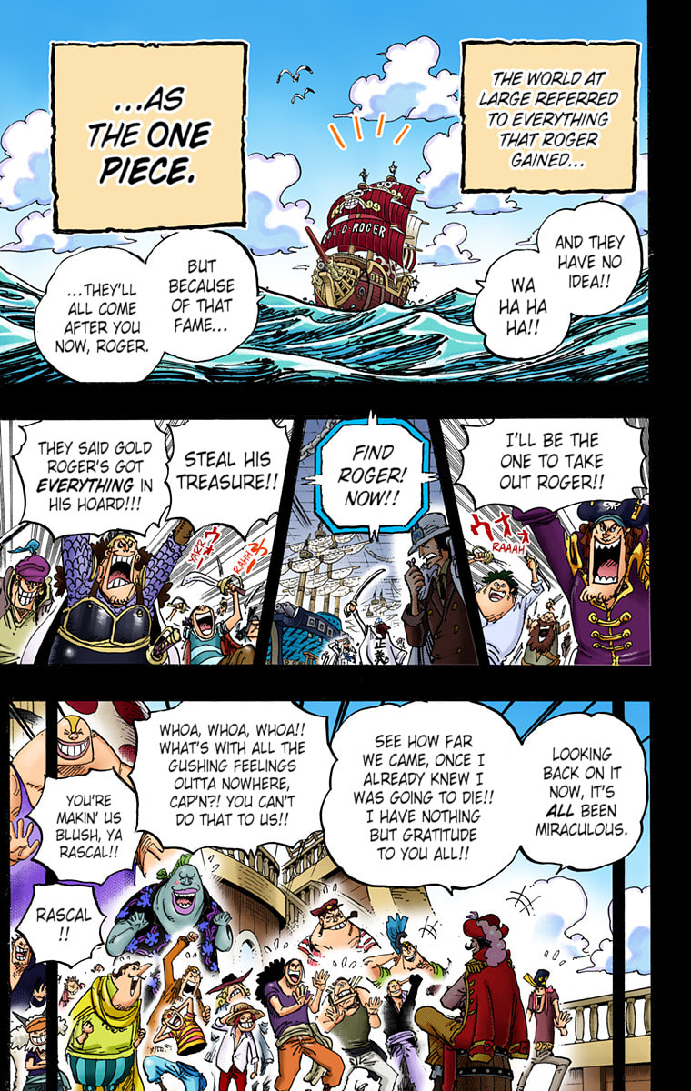 Read One Piece (Colored) chapter 968 image 2 on Lezhin