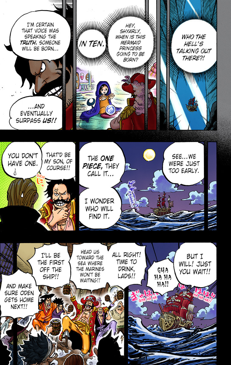 Read One Piece (Colored) chapter 968 image 4 on Lezhin