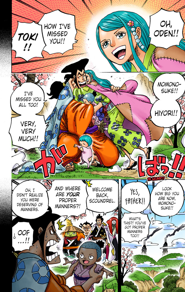 Read One Piece (Colored) chapter 968 image 7 on Lezhin