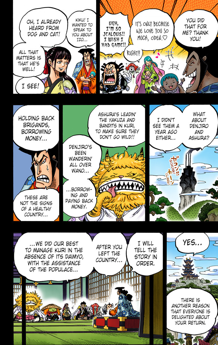Read One Piece (Colored) chapter 968 image 9 on Lezhin