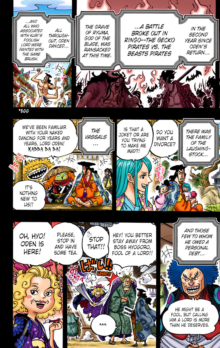 Read One Piece (Colored) chapter 969 image 10 on Lezhin