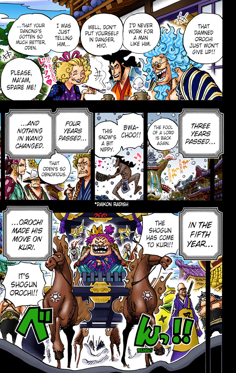 Read One Piece (Colored) chapter 969 image 11 on Lezhin