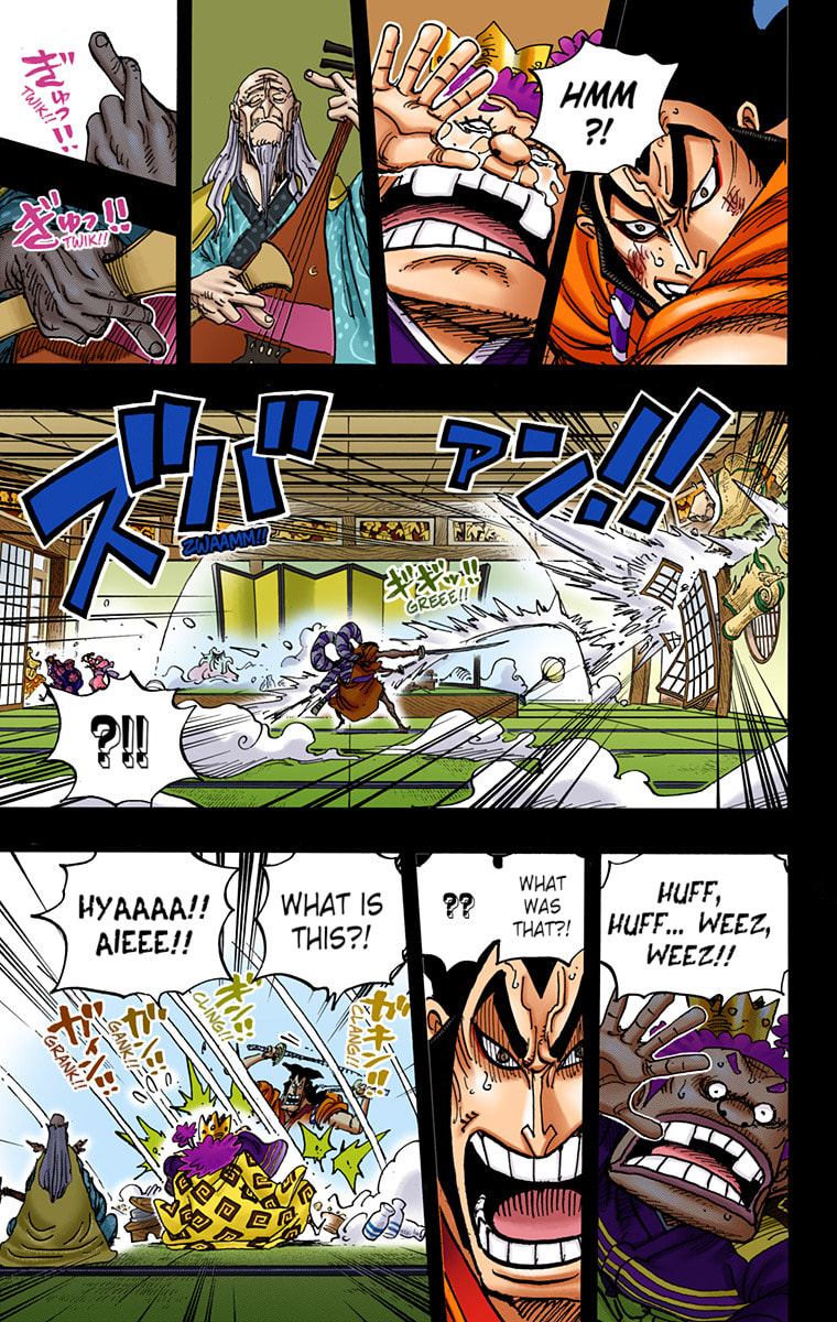 Read One Piece (Colored) chapter 969 image 2 on Lezhin
