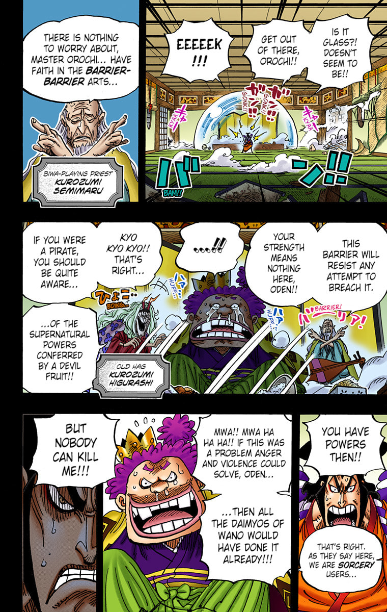 Read One Piece (Colored) chapter 969 image 3 on Lezhin