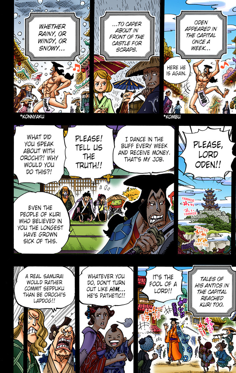 Read One Piece (Colored) chapter 969 image 8 on Lezhin