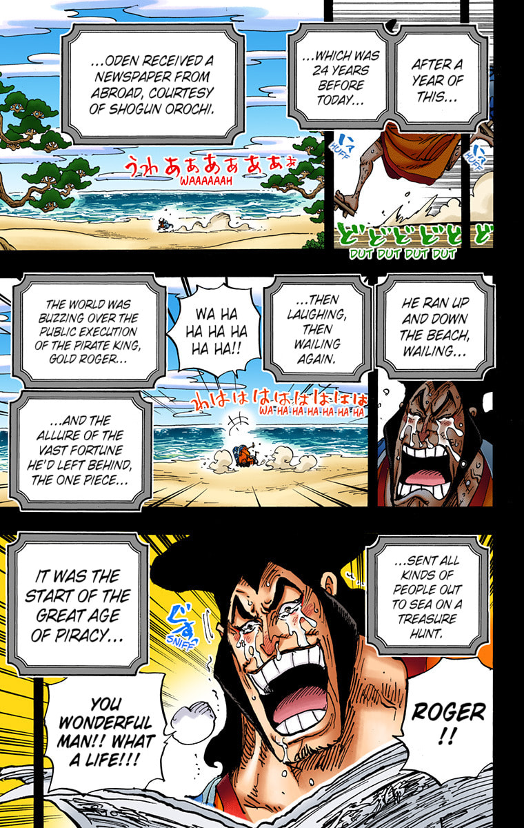 Read One Piece (Colored) chapter 969 image 9 on Lezhin