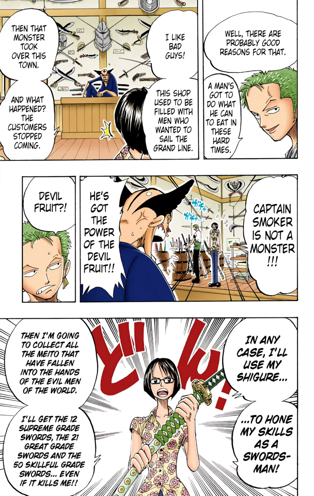 Read One Piece (Colored) chapter 97 image 10 on Lezhin