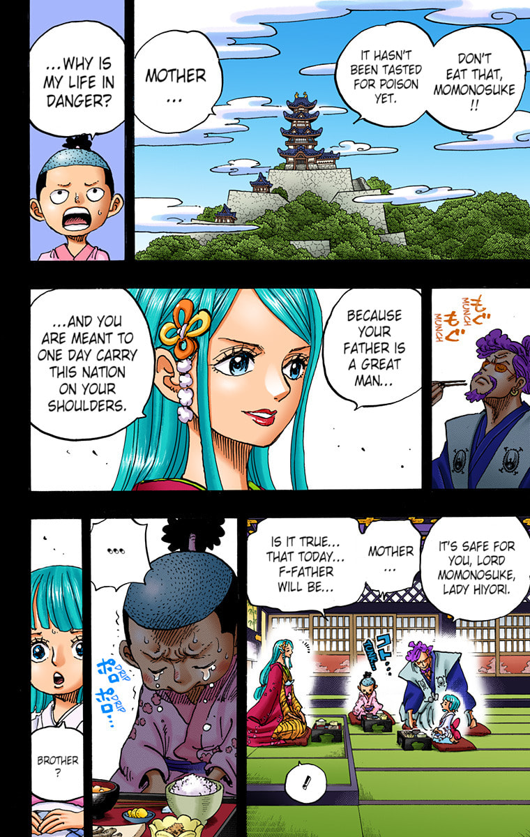 Read One Piece (Colored) chapter 971 image 1 on Lezhin