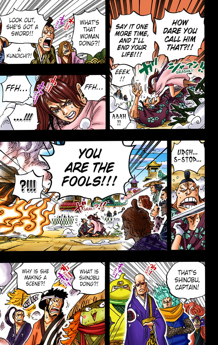 Read One Piece (Colored) chapter 971 image 11 on Lezhin