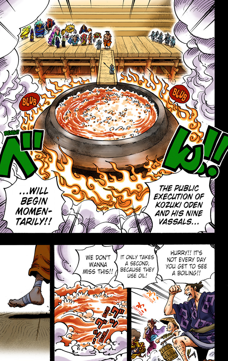 Read One Piece (Colored) chapter 971 image 2 on Lezhin