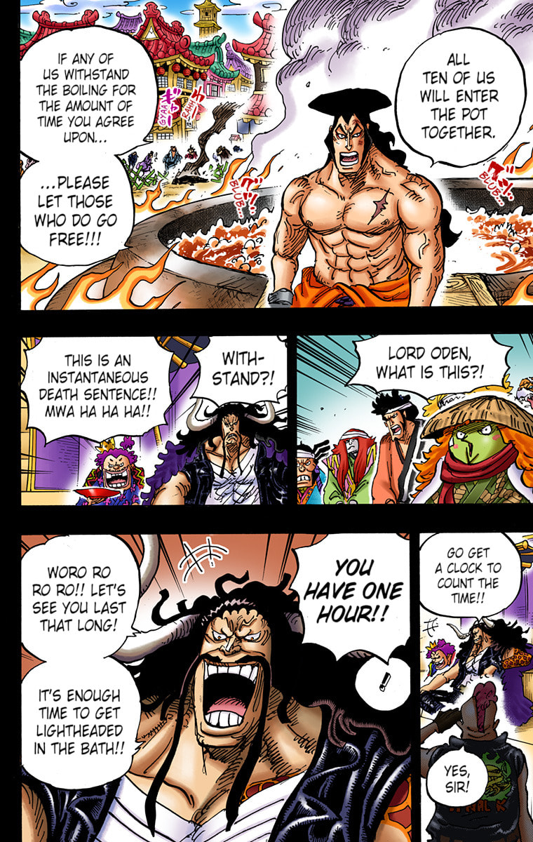 Read One Piece (Colored) chapter 971 image 5 on Lezhin