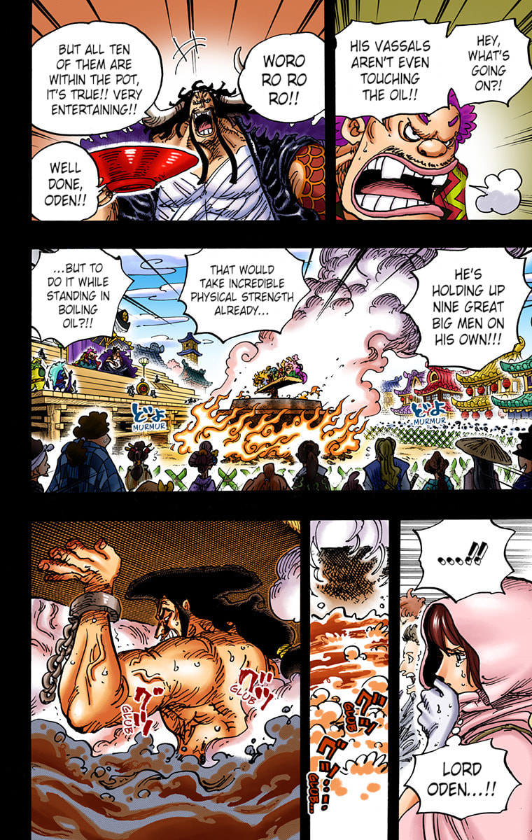 Read One Piece (Colored) chapter 971 image 8 on Lezhin