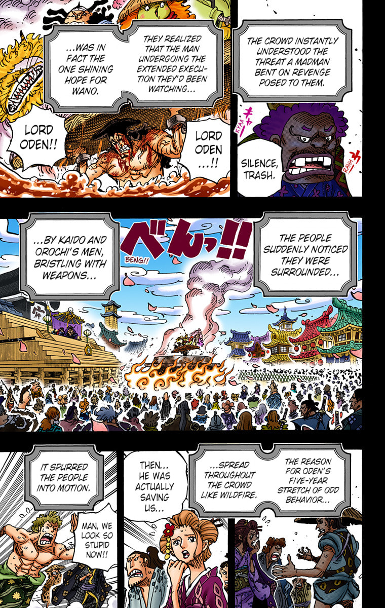 Read One Piece (Colored) chapter 972 image 4 on Lezhin