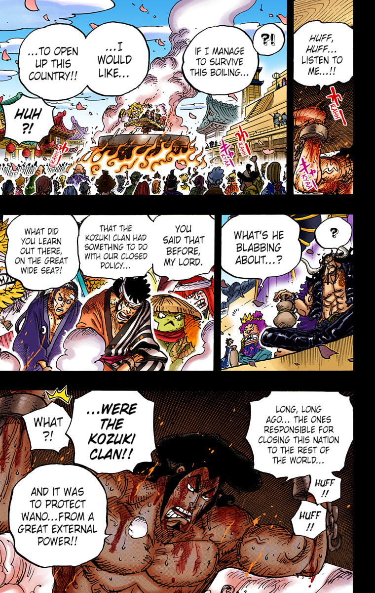 Read One Piece (Colored) chapter 972 image 6 on Lezhin