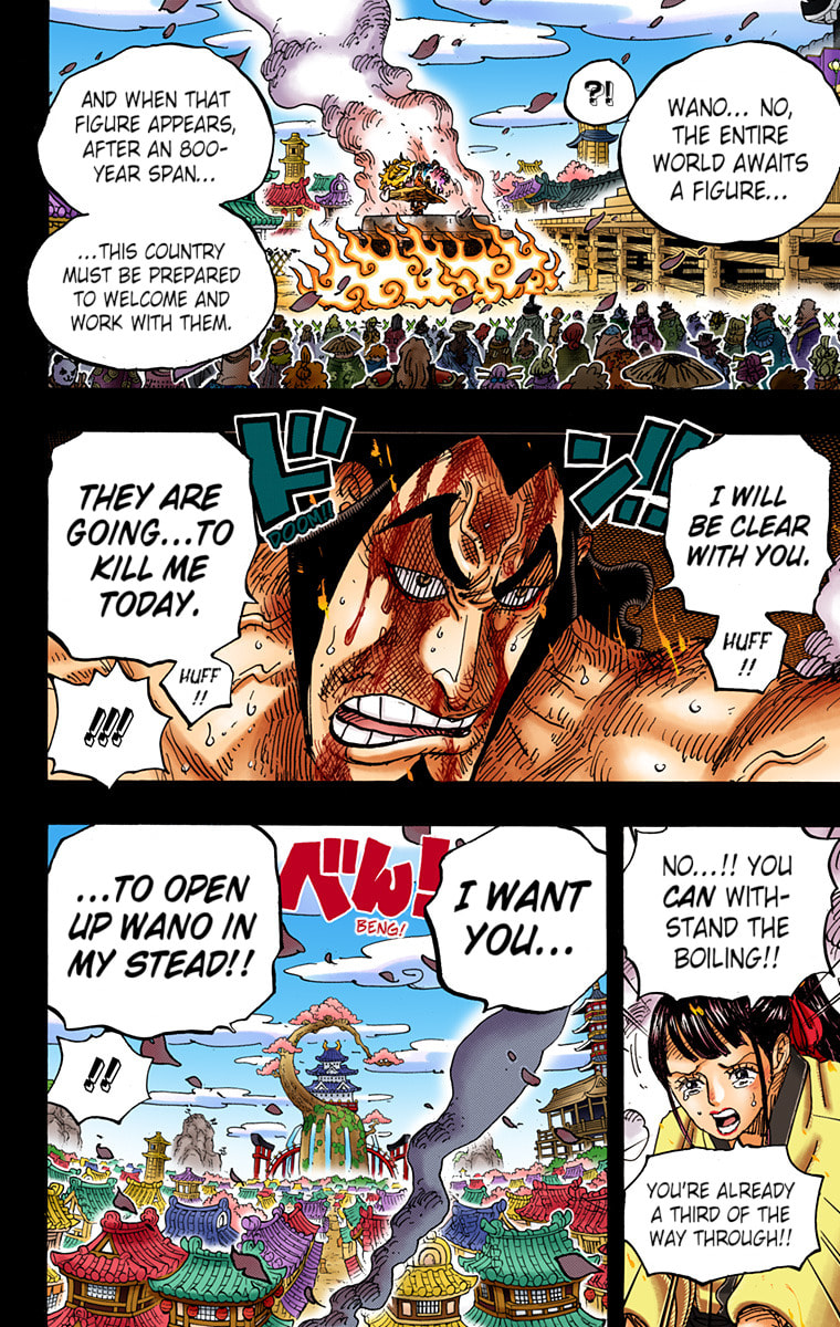 Read One Piece (Colored) chapter 972 image 7 on Lezhin