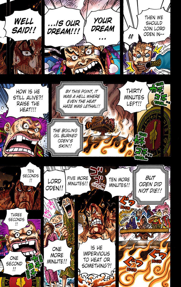 Read One Piece (Colored) chapter 972 image 8 on Lezhin