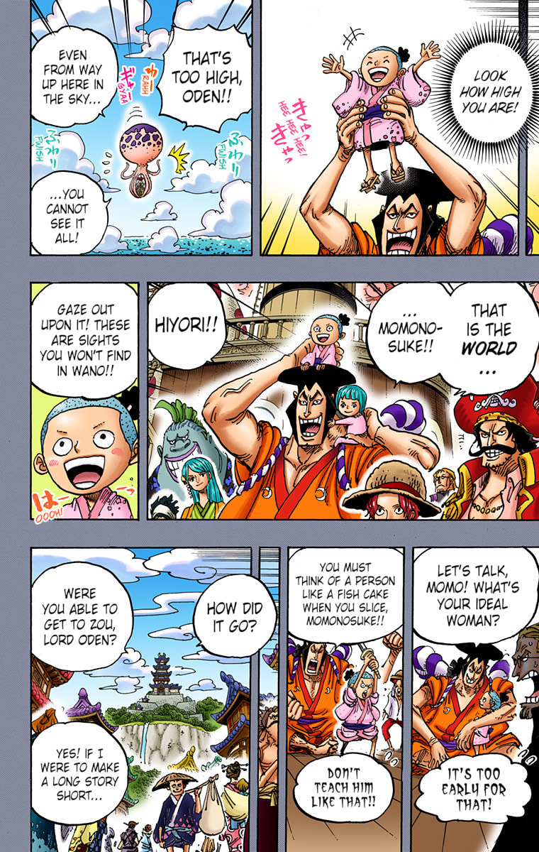 Read One Piece (Colored) chapter 973 image 1 on Lezhin