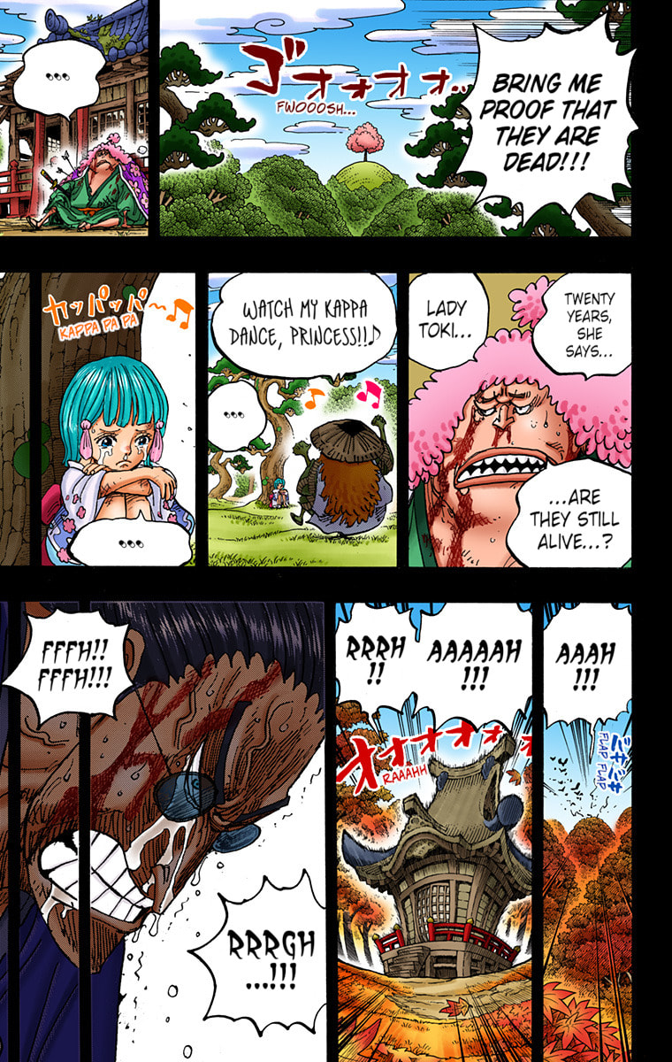 Read One Piece (Colored) chapter 973 image 12 on Lezhin