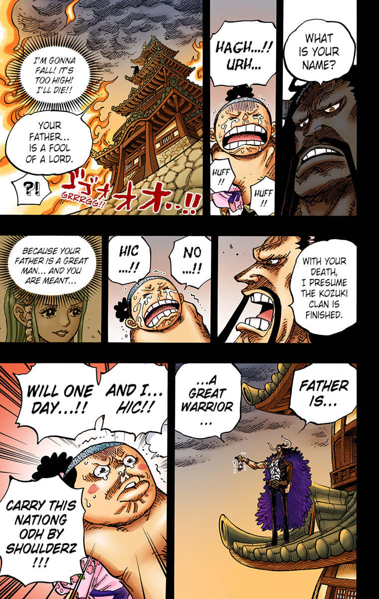 Read One Piece (Colored) chapter 973 image 6 on Lezhin