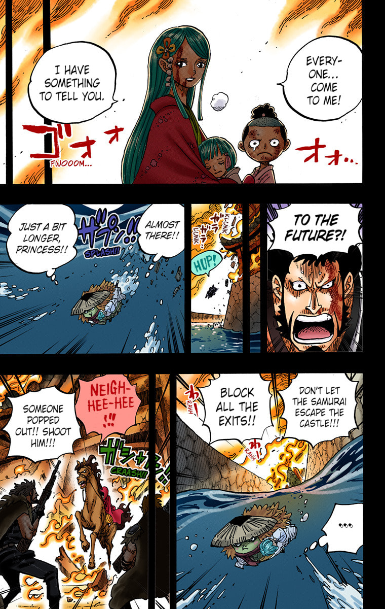 Read One Piece (Colored) chapter 973 image 8 on Lezhin