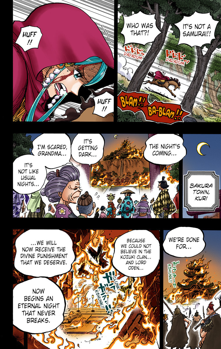 Read One Piece (Colored) chapter 973 image 9 on Lezhin