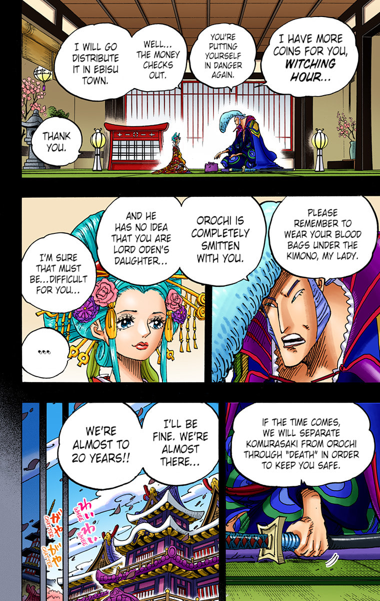Read One Piece (Colored) chapter 974 image 1 on Lezhin