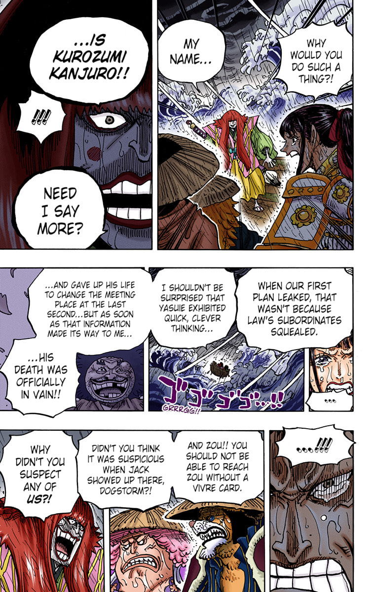 Read One Piece (Colored) chapter 974 image 10 on Lezhin