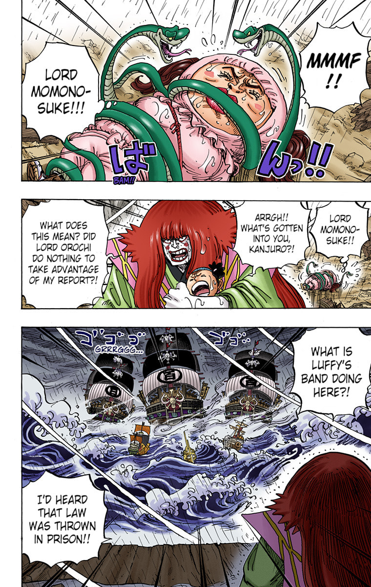 Read One Piece (Colored) chapter 975 image 1 on Lezhin