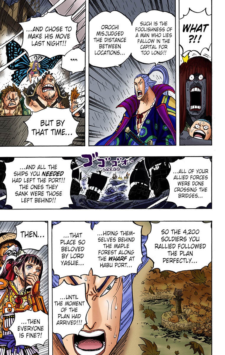 Read One Piece (Colored) chapter 975 image 14 on Lezhin