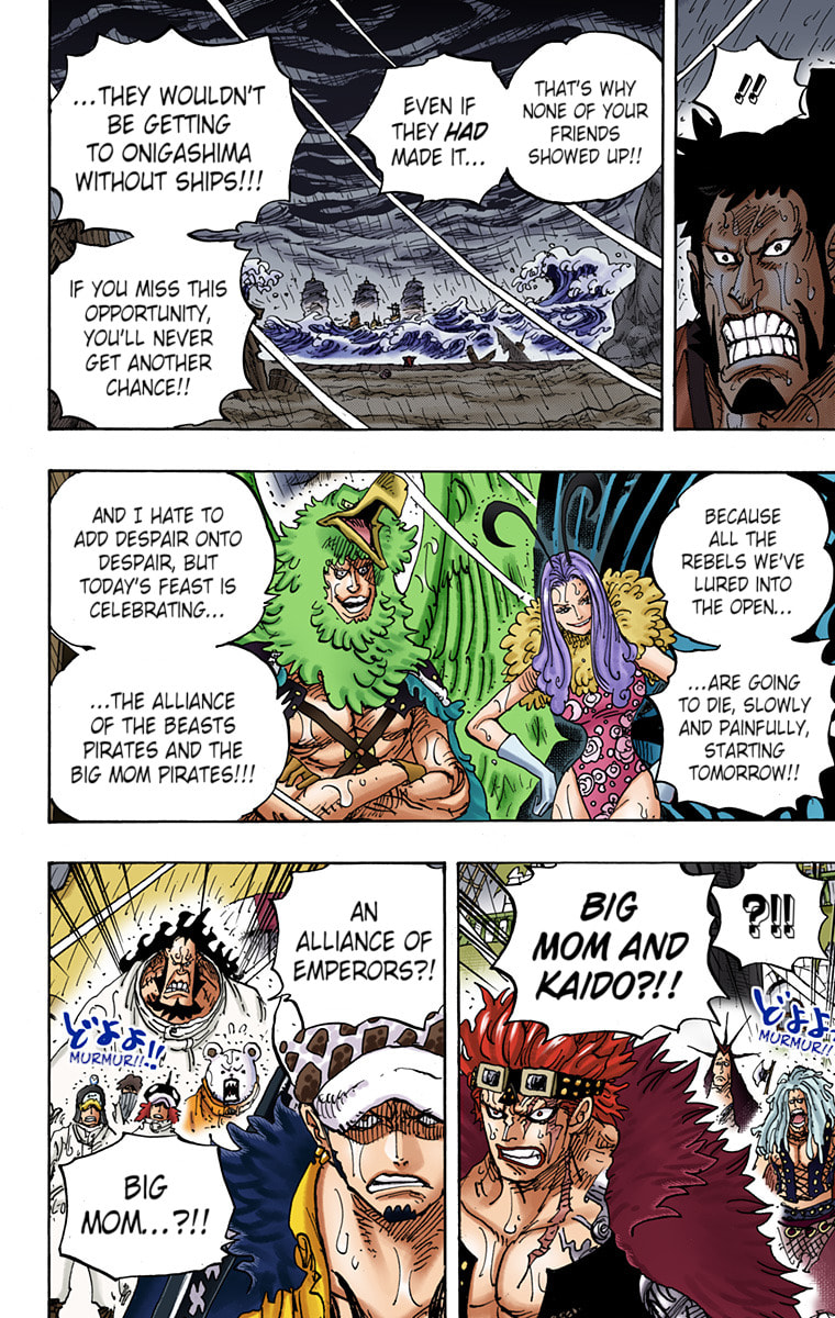 Read One Piece (Colored) chapter 975 image 5 on Lezhin