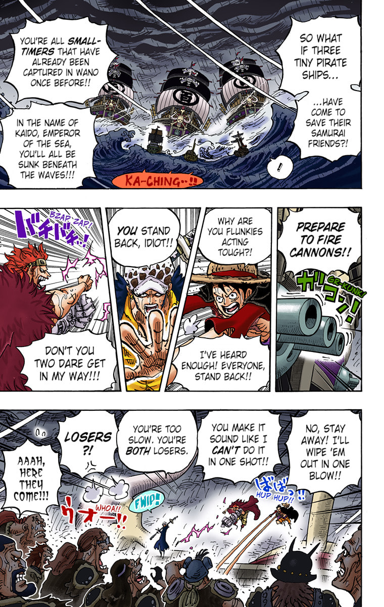 Read One Piece (Colored) chapter 975 image 6 on Lezhin
