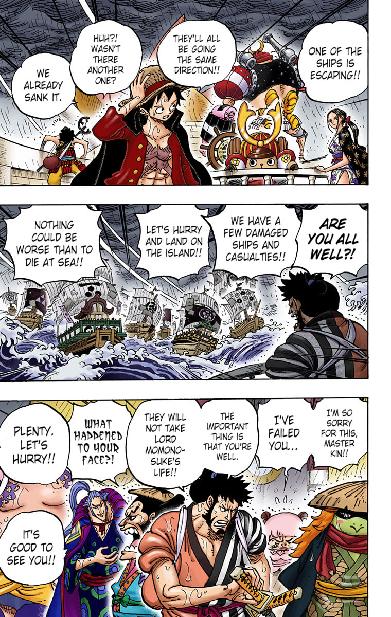 Read One Piece (Colored) chapter 976 image 11 on Lezhin