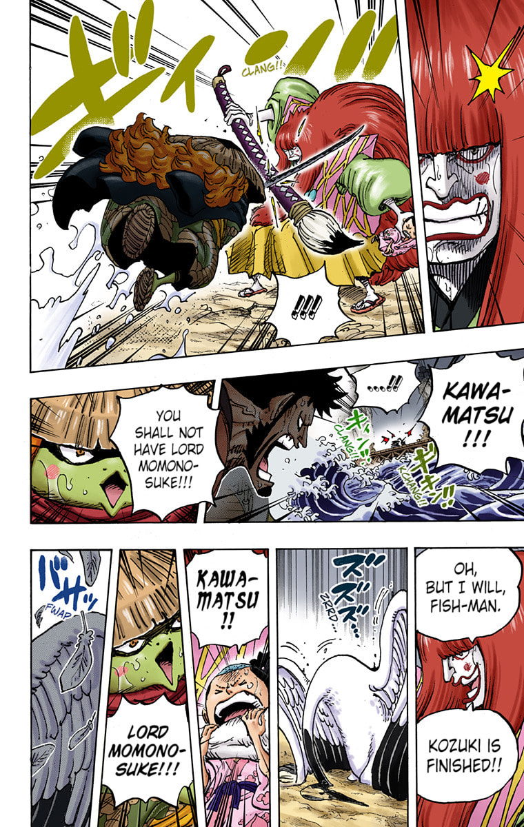 Read One Piece (Colored) chapter 976 image 4 on Lezhin