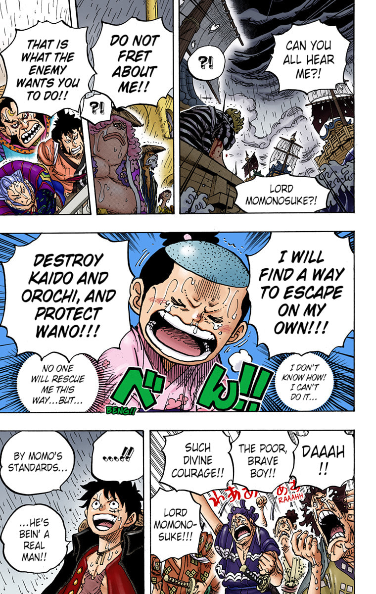 Read One Piece (Colored) chapter 976 image 9 on Lezhin