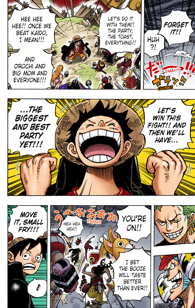 Read One Piece (Colored) chapter 977 image 12 on Lezhin