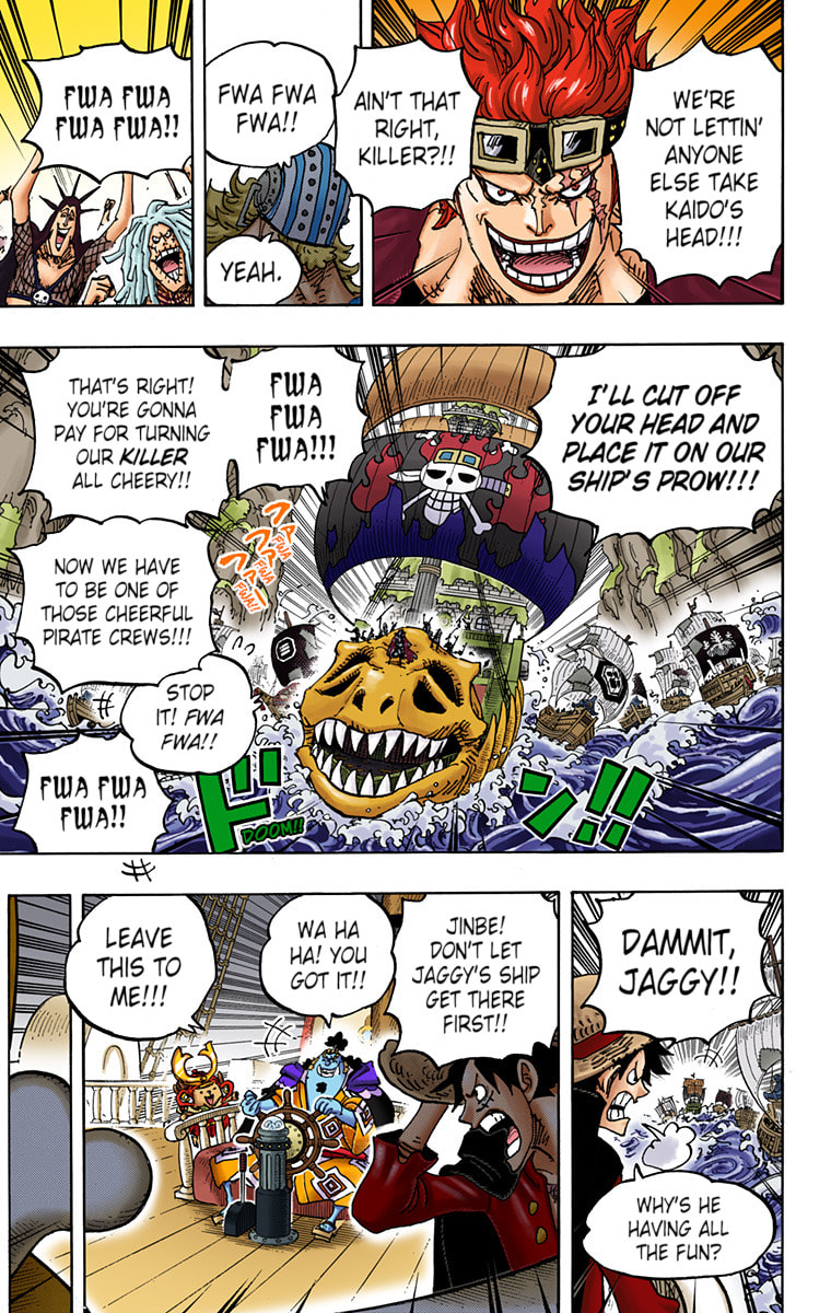 Read One Piece (Colored) chapter 977 image 13 on Lezhin