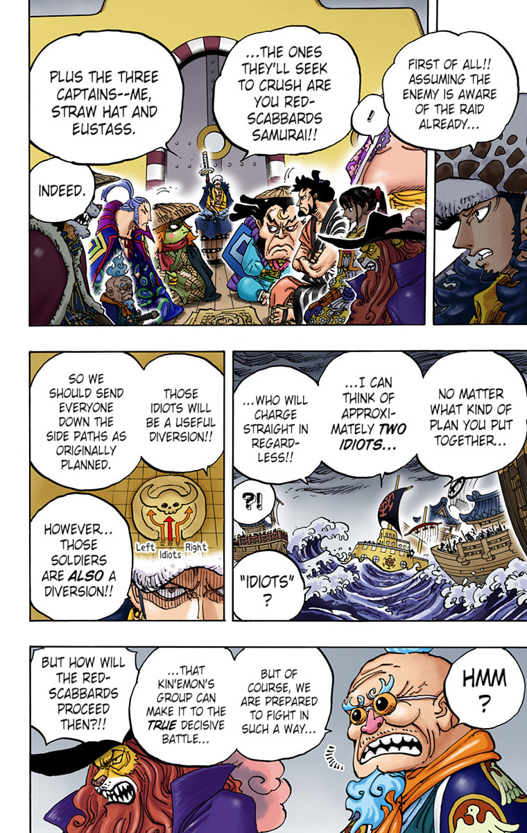 Read One Piece (Colored) chapter 977 image 5 on Lezhin