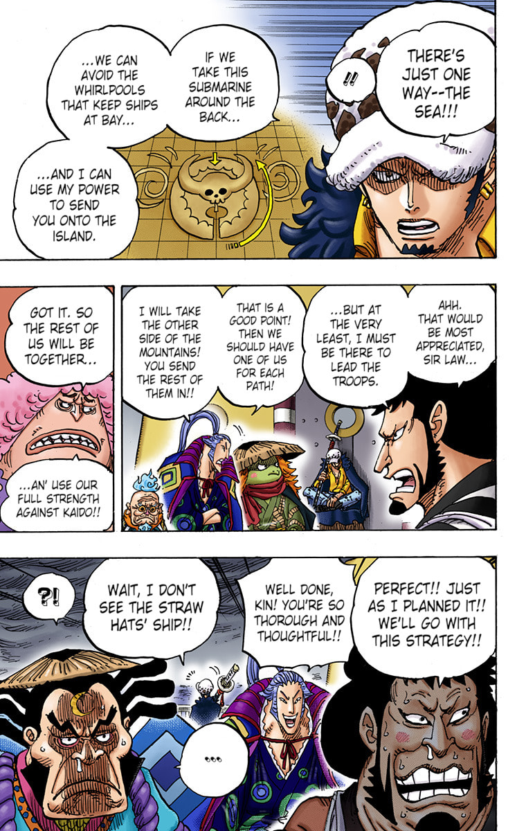 Read One Piece (Colored) chapter 977 image 6 on Lezhin