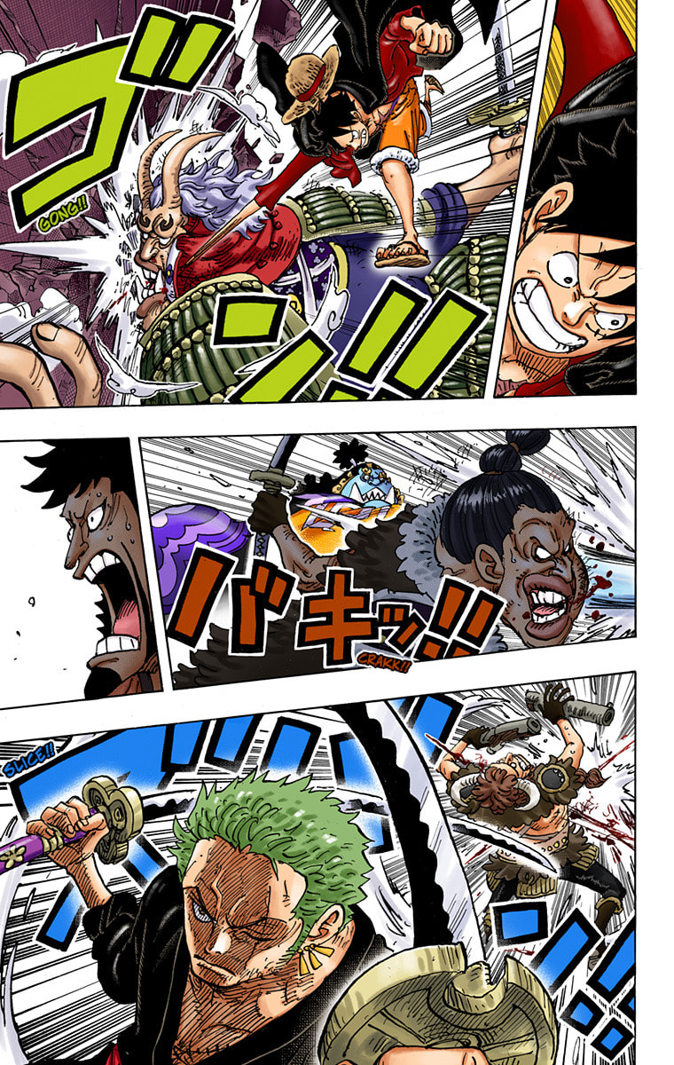Read One Piece (Colored) chapter 977 image 8 on Lezhin