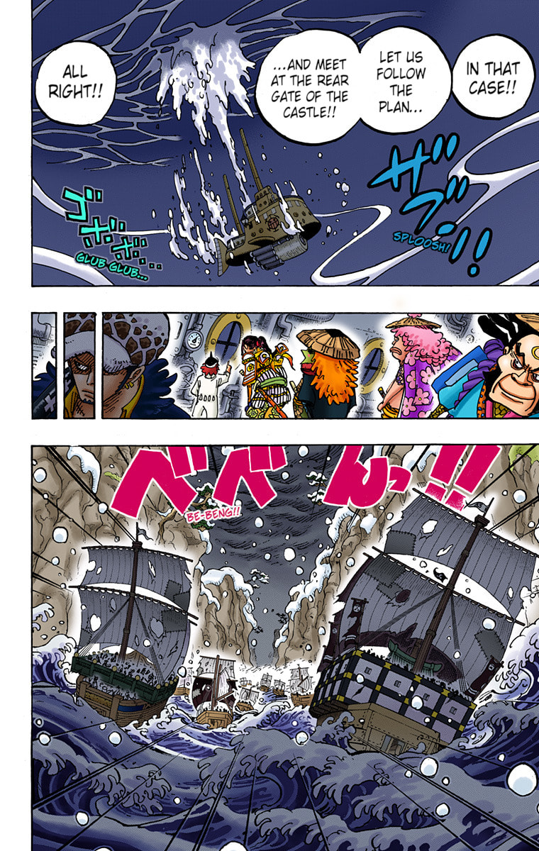 Read One Piece (Colored) chapter 978 image 1 on Lezhin