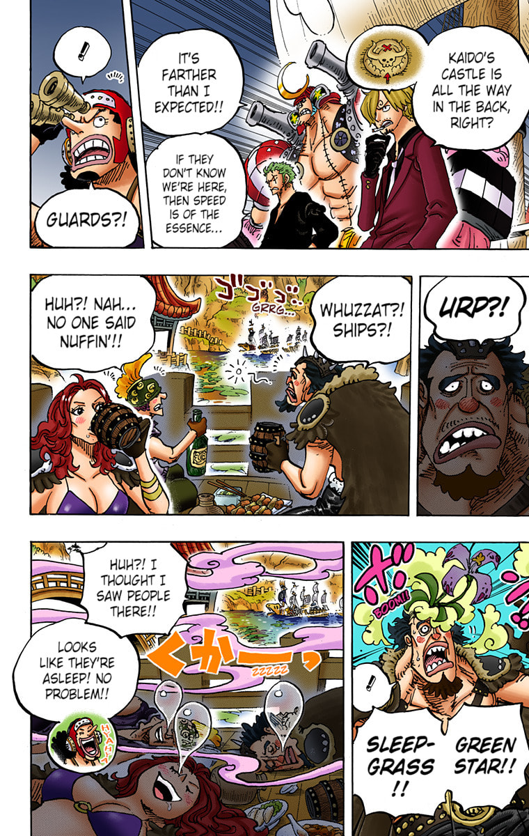 Read One Piece (Colored) chapter 978 image 4 on Lezhin