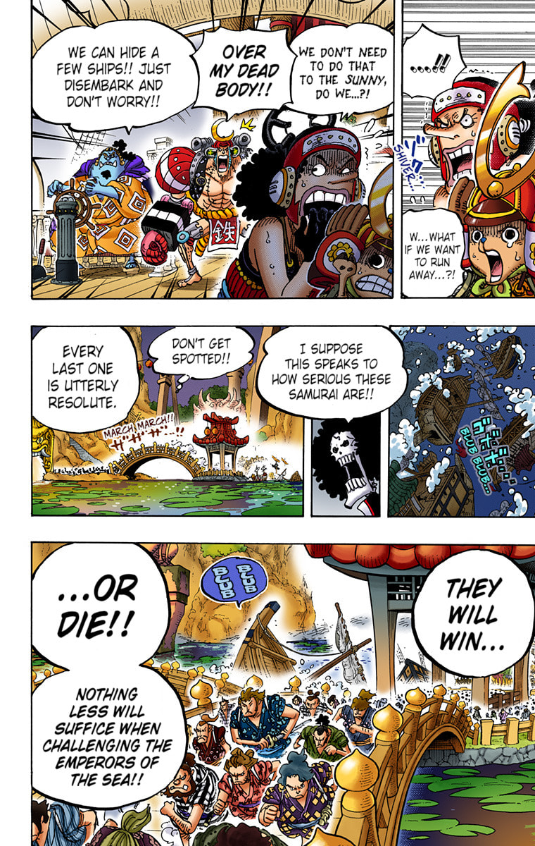Read One Piece (Colored) chapter 978 image 6 on Lezhin
