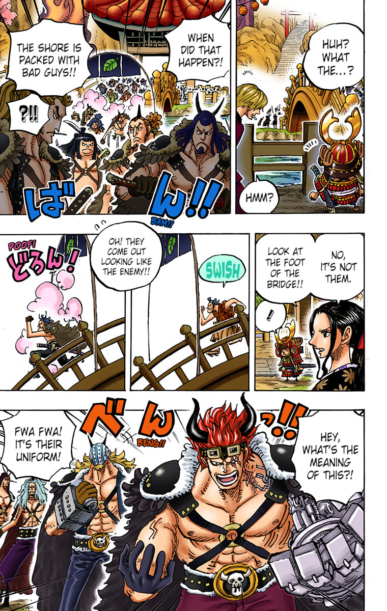 Read One Piece (Colored) chapter 978 image 7 on Lezhin