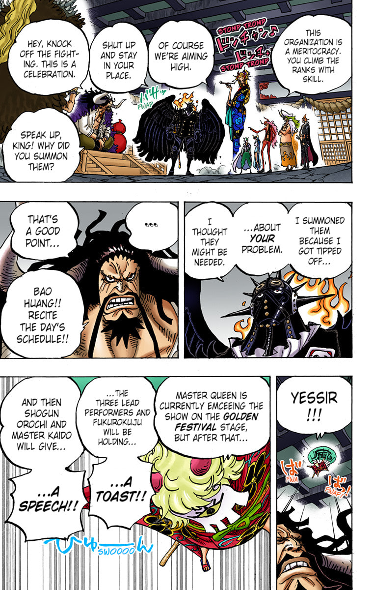 Read One Piece (Colored) chapter 979 image 11 on Lezhin