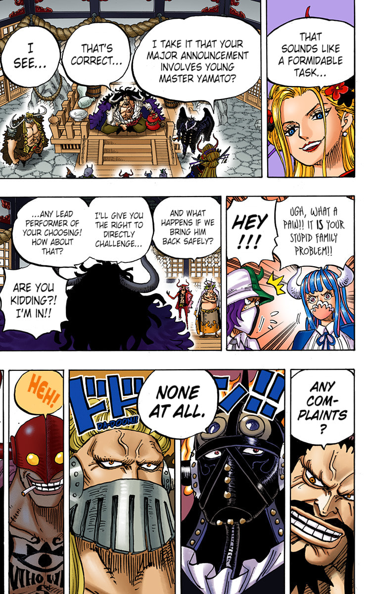 Read One Piece (Colored) chapter 979 image 13 on Lezhin