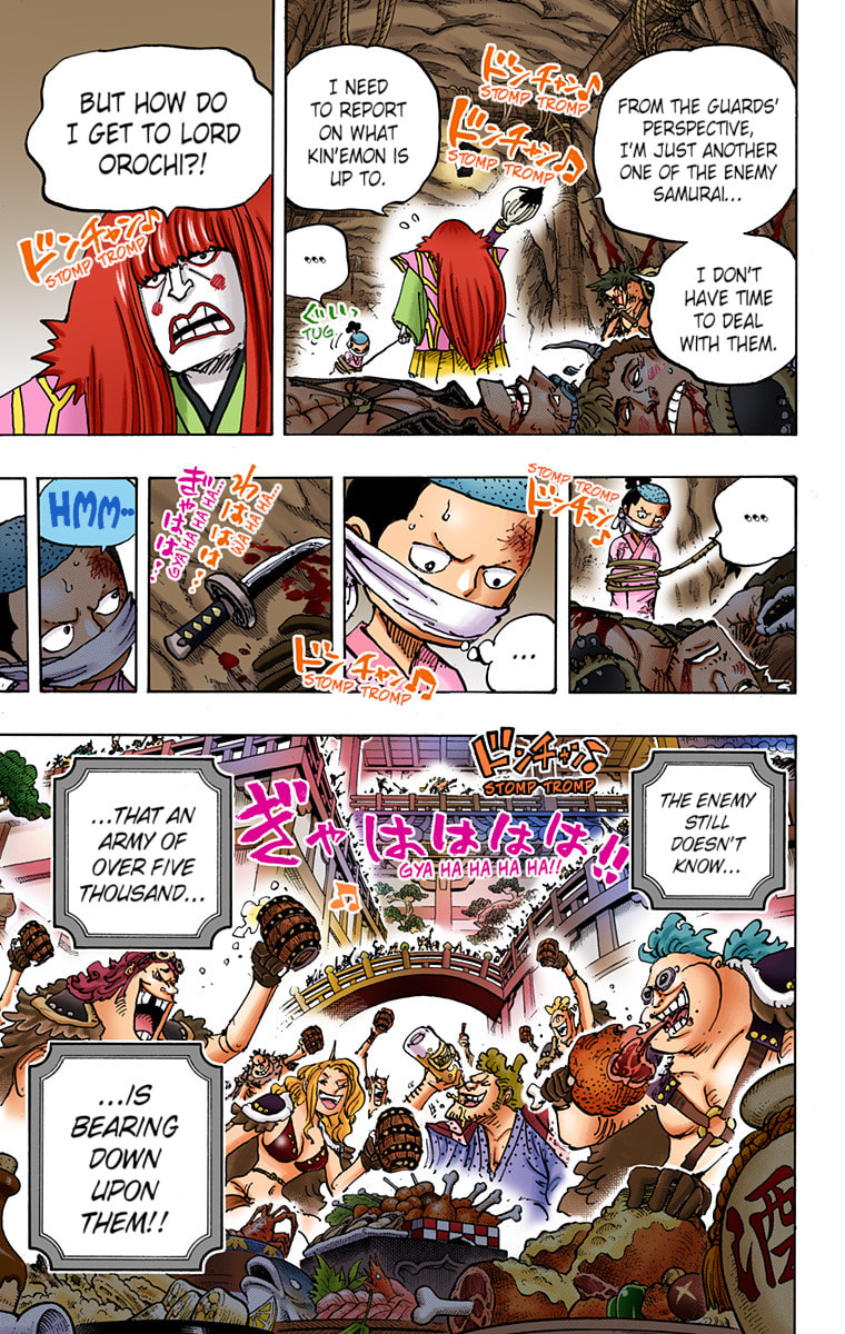 Read One Piece (Colored) chapter 979 image 4 on Lezhin