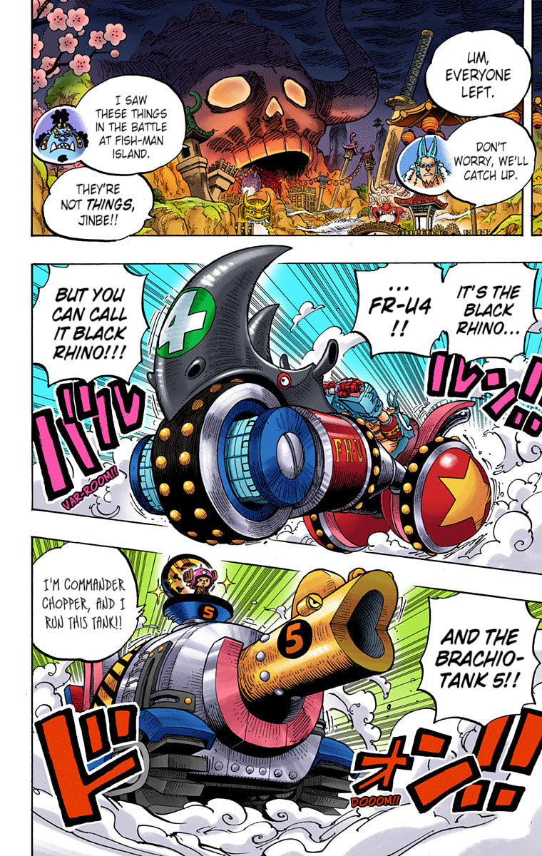 Read One Piece (Colored) chapter 979 image 5 on Lezhin