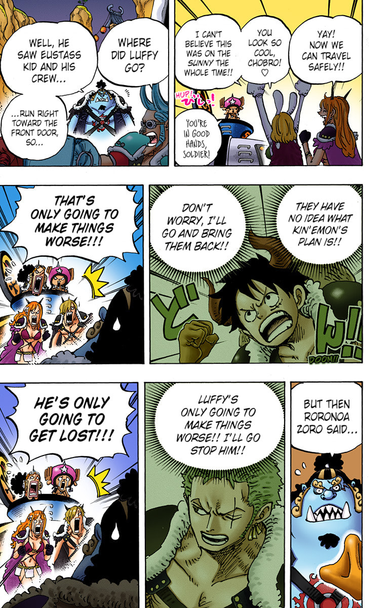 Read One Piece (Colored) chapter 979 image 6 on Lezhin