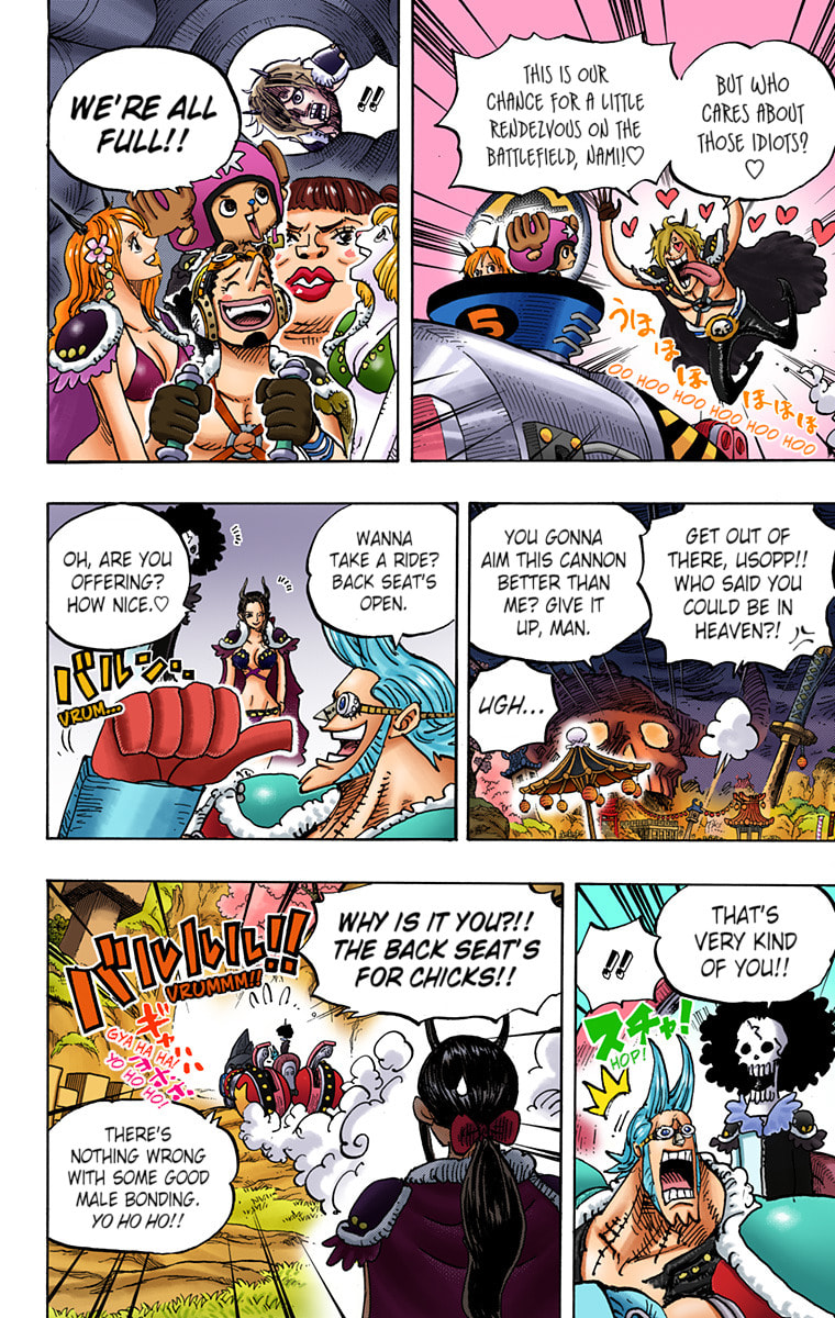 Read One Piece (Colored) chapter 979 image 7 on Lezhin