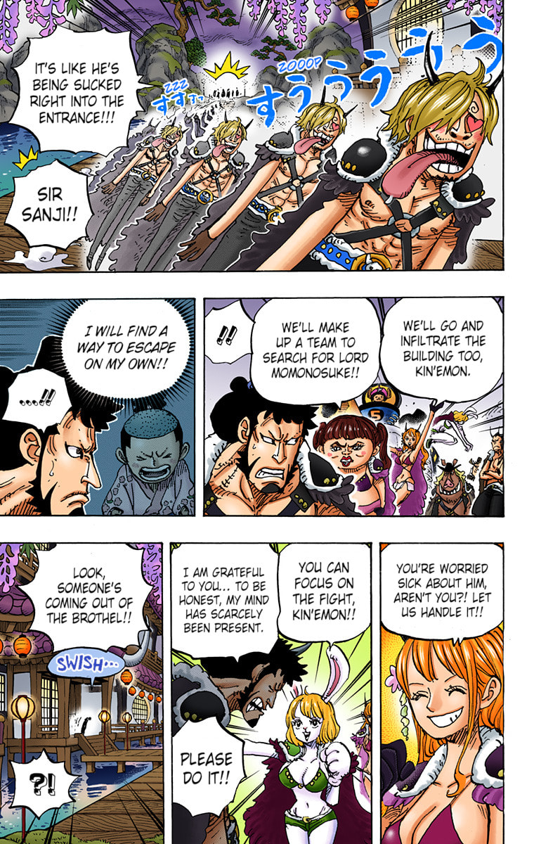 Read One Piece (Colored) chapter 981 image 12 on Lezhin